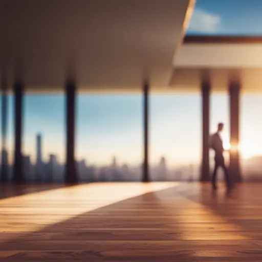 a close-up shot of a hardwood floor with visible grain and natural variations, contrasting with a laminate floor that has a smooth, uniform surface