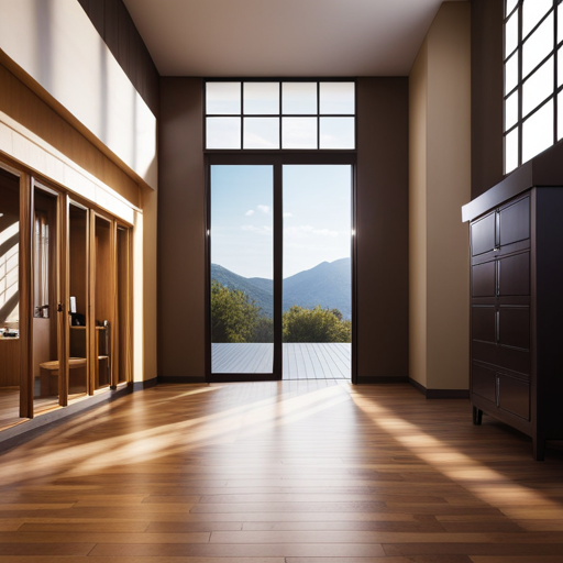 An image of a small room with a variety of flooring options, such as hardwood, tile, and vinyl, to showcase the impact of different flooring choices on maximizing space