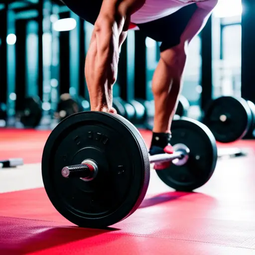 a gym with rubber flooring that shows the durability, shock absorption, and non-slip surface