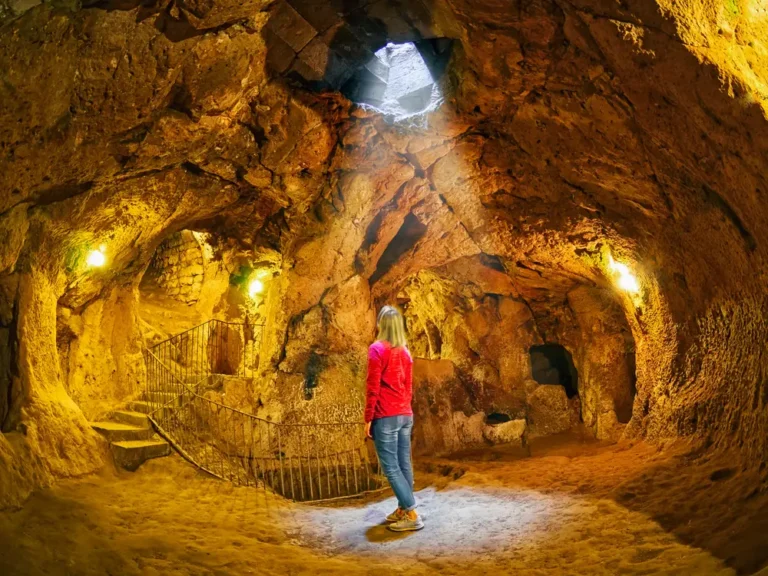 A man knocked down a wall in his basement. He found an abandoned underground city that was once home to 20,000 people.