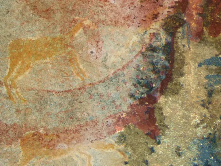 Did the San People Paint a Creature from 200 Million Years Ago?