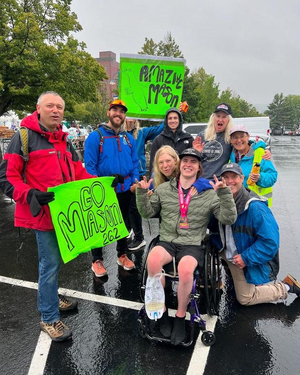 At 17 years old, he was paralyzed from the waist down. 3 years later, he competed in a marathon.