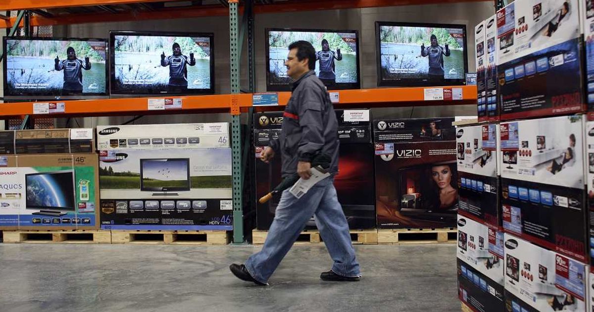 Costco customer, TV